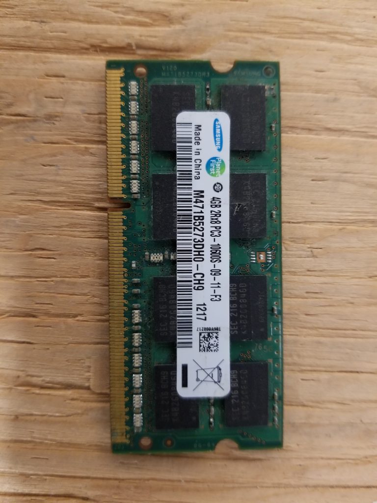 Samsung 4GB DDR3 PC3-10600S