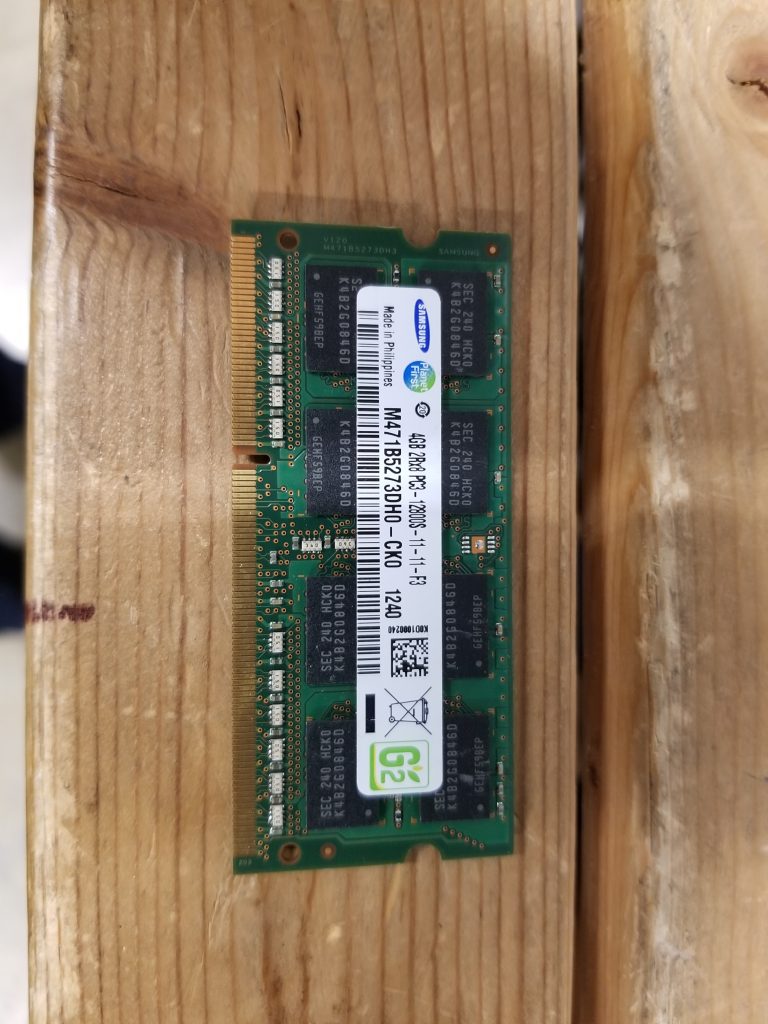 Samsung 4GB DDR3 PC3L-12800S-11-11-F3