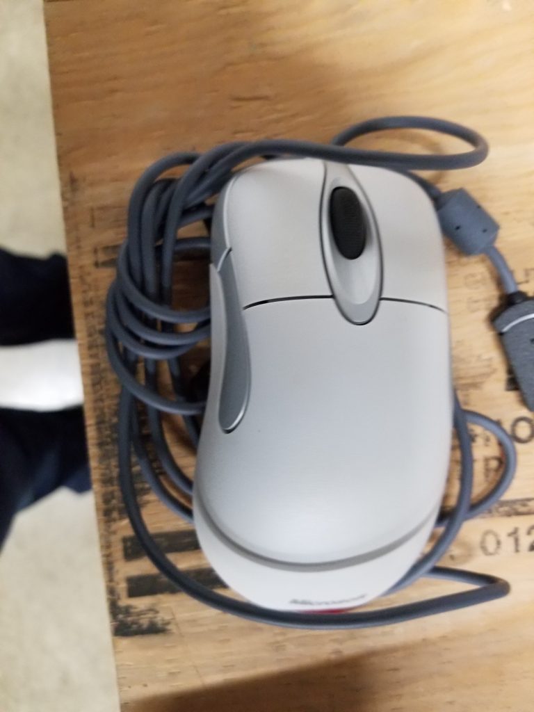 Microsoft Intellimouse Optical IO 1.1 FPS Optoelectronics Game Mouse