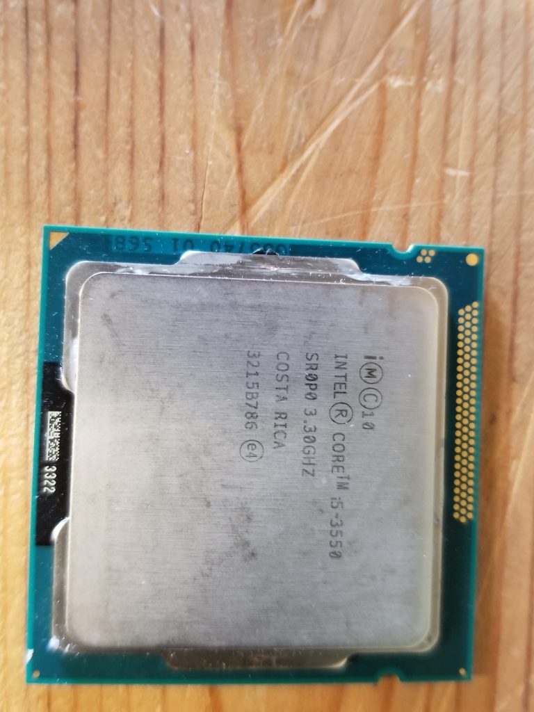 Intel Core i5-3550 3.3GHz LGA 1155/Socket H2 5GT/s SR0P0