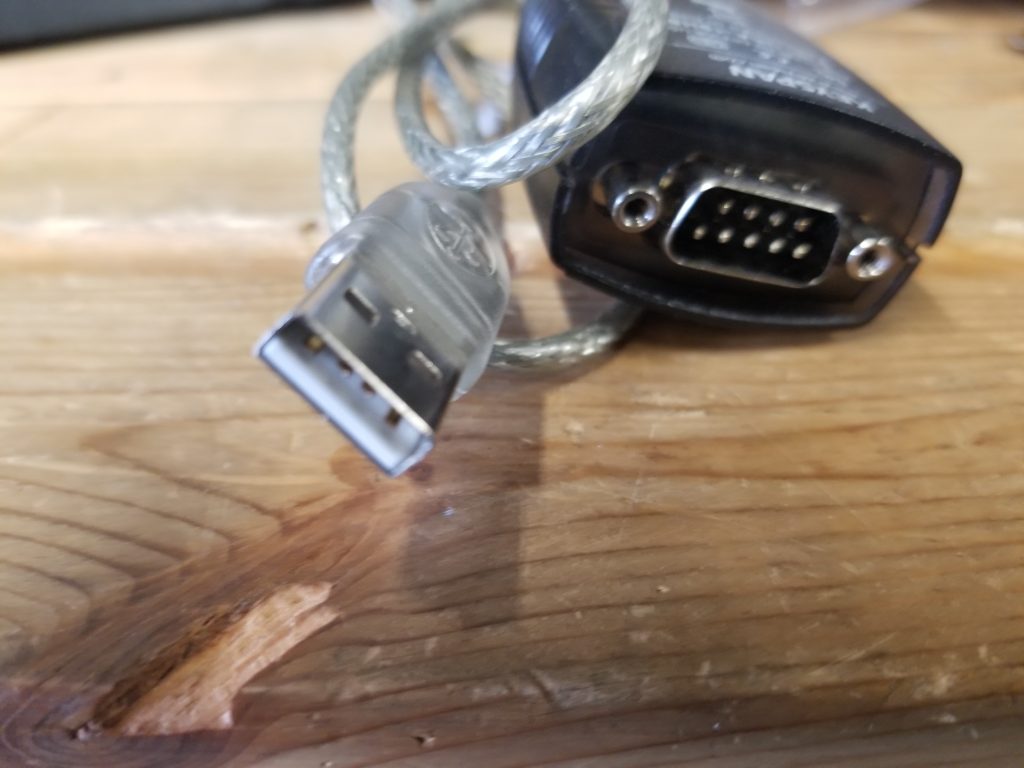 USB to 9 pin Serial Cable