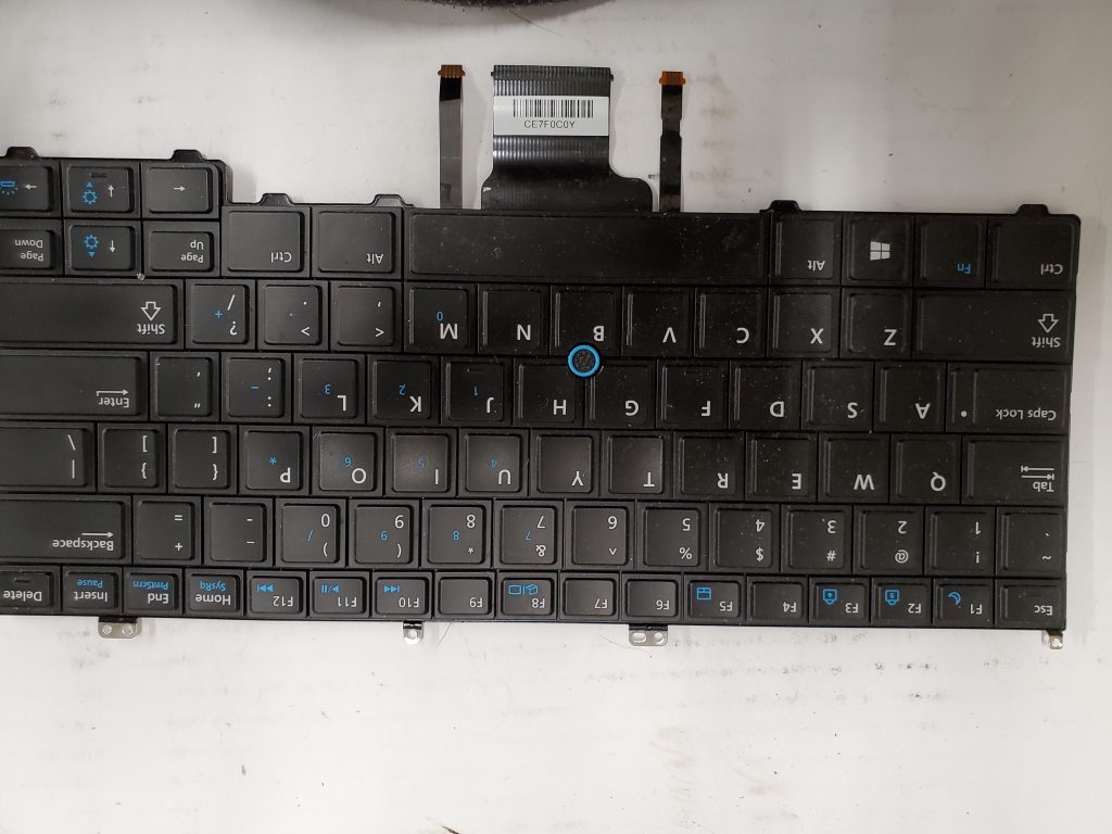 Dell Latitude 12 7000 E7240 E7440 US Black keyboard 08PP00